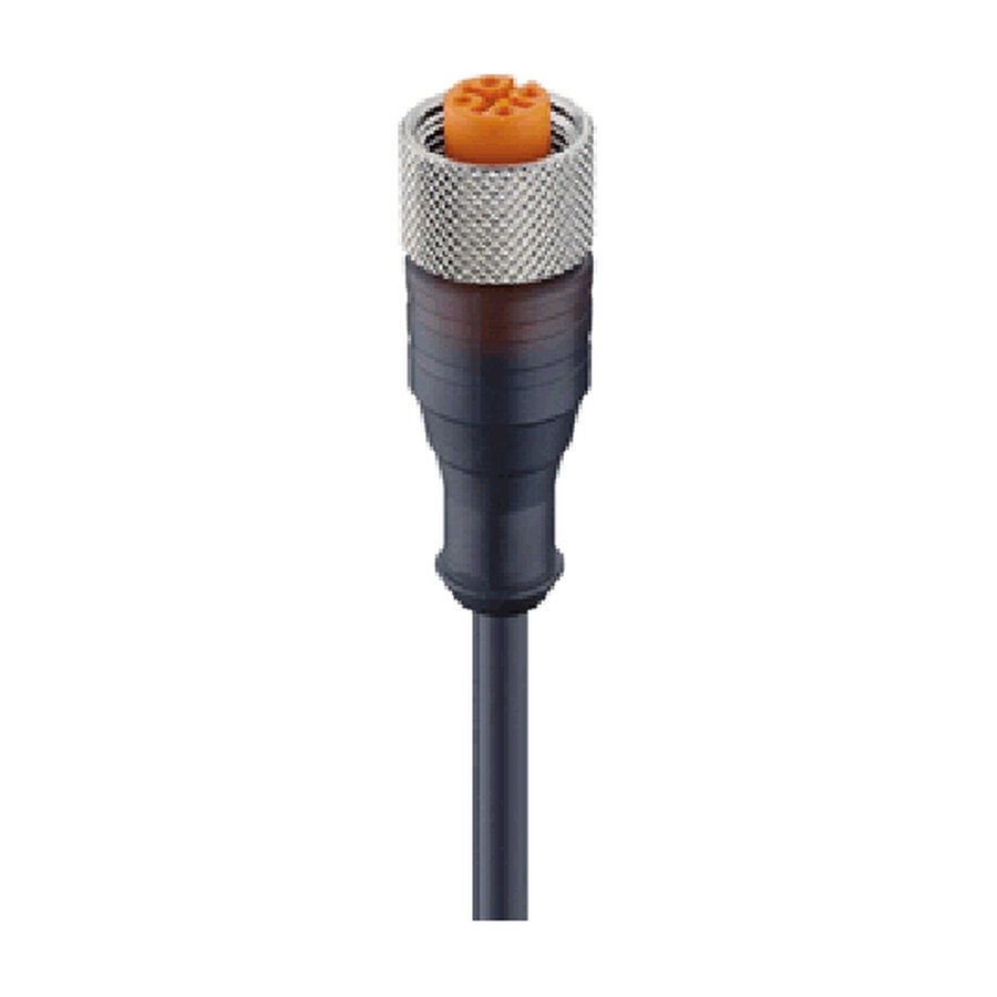 Cable con conector M12 hembra, 4 pines