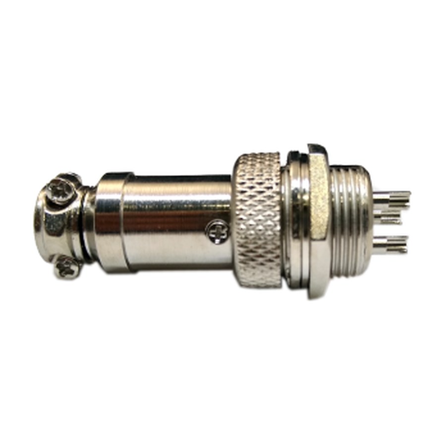 Conector de aviación GX16-3, macho, 3 pines