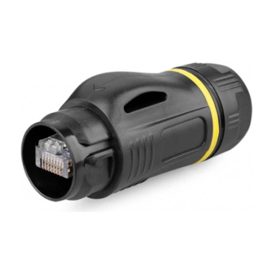 Conector/prensaestopa RJ45 impermeable IP67/IP68