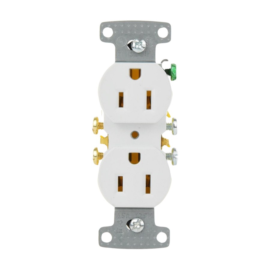 Tomacorriente 110/127 V para montaje en panel